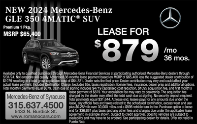 New 2024 Mercedes-Benz GLE 350 4MATIC